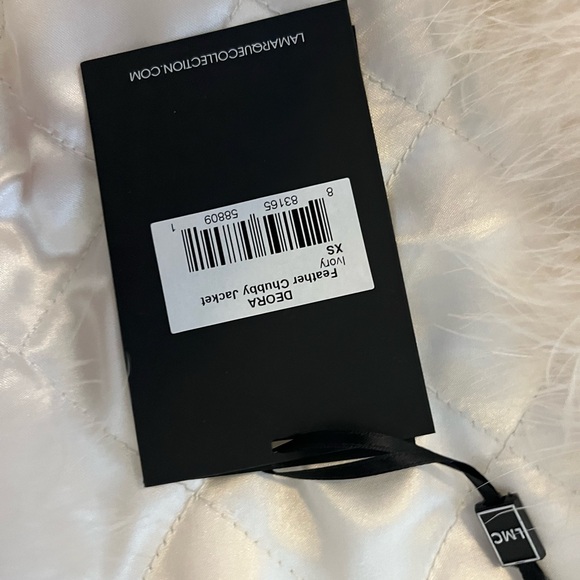 Lamarque Deora Feather Jacket - Picture 6 of 10